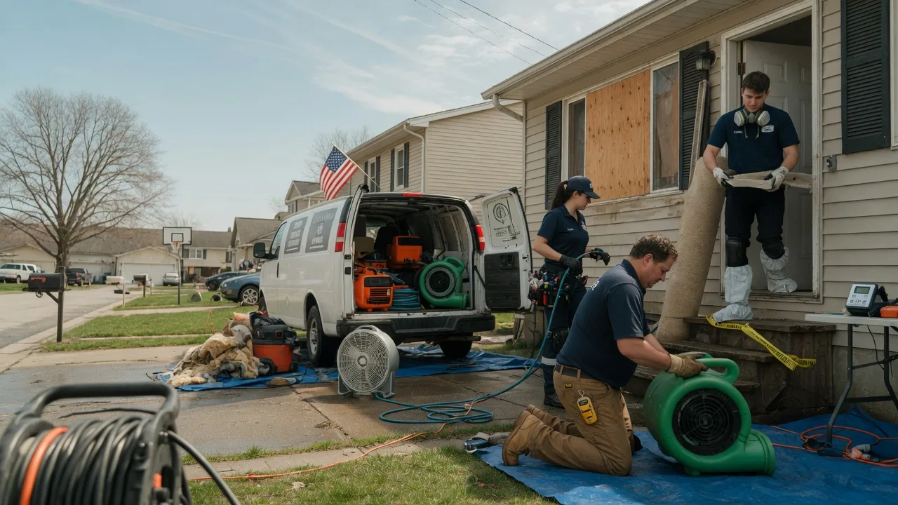 Water Damage Restoration in Fessenden, ND near me